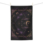 Vespertine Gothic Bat Microfiber Tea Towel | Celestial Kitchen Towel