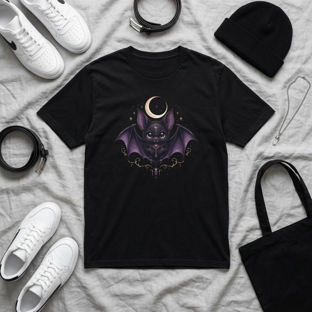Vespertine Gothic Bat Unisex T-Shirt