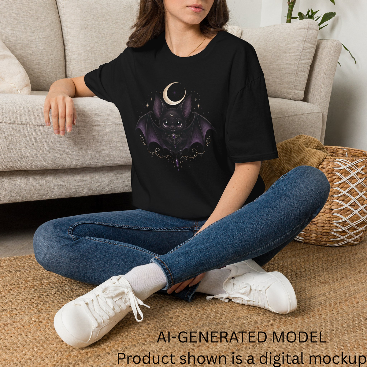 Vespertine Gothic Bat Unisex T-Shirt