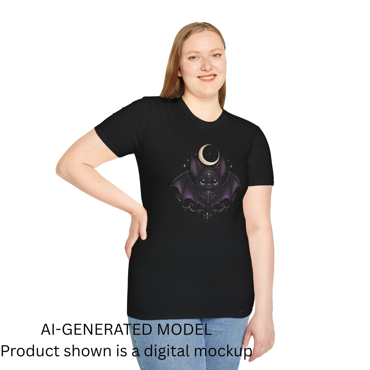 Vespertine Gothic Bat Unisex T-Shirt