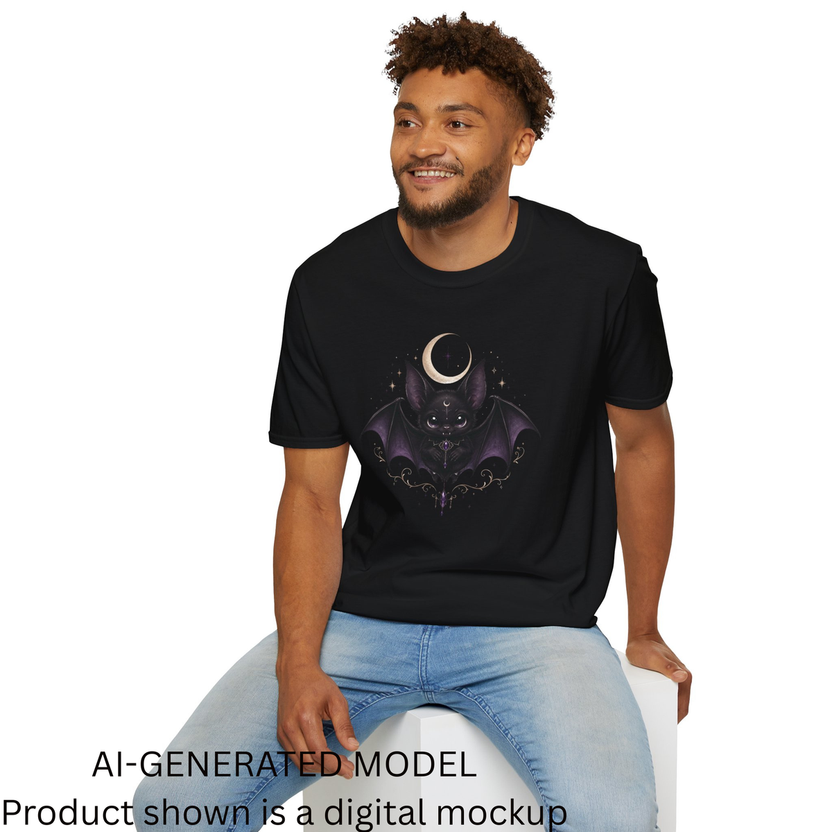 Vespertine Gothic Bat Unisex T-Shirt