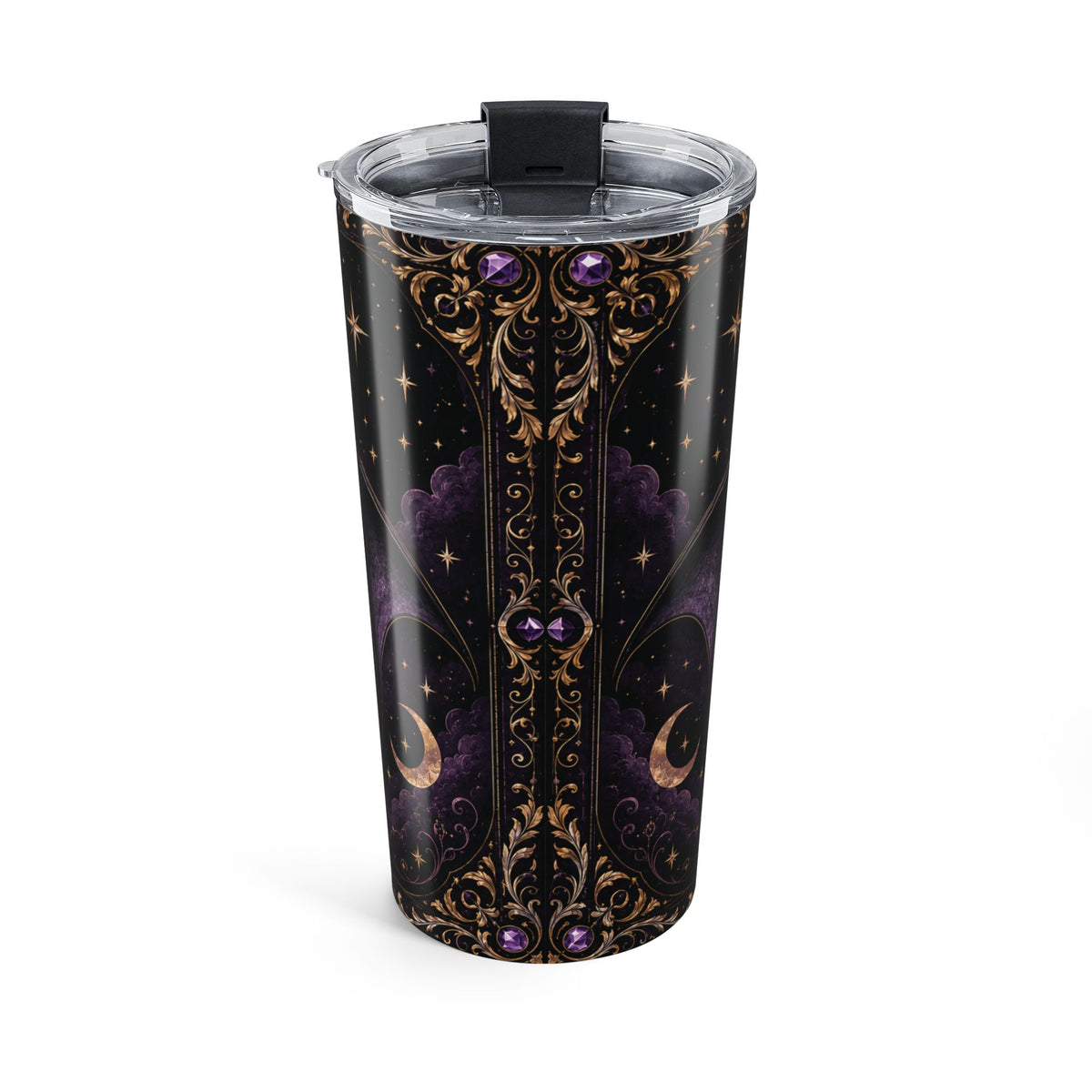 Vespertine Gothic Bat 20oz Tumbler | Celestial Travel Cup