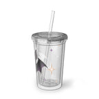Vespertine Gothic Bat 16oz Acrylic Cup | Celestial Cold Cup